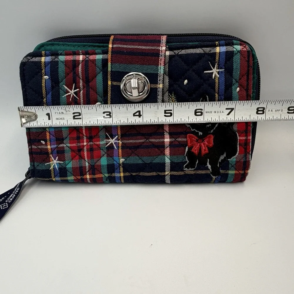 NEW Vera Bradley Bucket Crossbody Bag Purse And Wallet Scottie Dogs - Picture 5 of 14